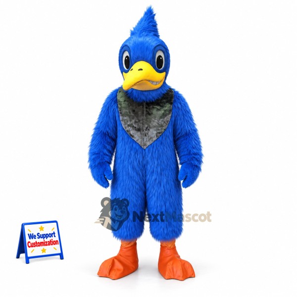 Bird Mascot Costume - Blue for School Events