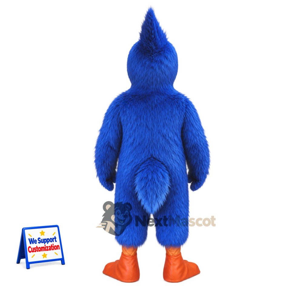 Bird Mascot Costume - Blue for School Events Bird Mascot Costume - Blue for School Events