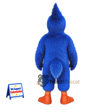 Bird Mascot Costume - Blue for School Events Bird Mascot Costume - Blue for School Events