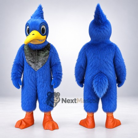 Bird Mascot Costume - Blue for School Events Bird Mascot Costume - Blue for School Events