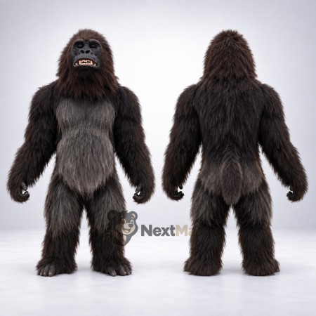 Gorilla Mascot Costume - Black for Birthday Parties Gorilla Mascot Costume - Black for Birthday Parties