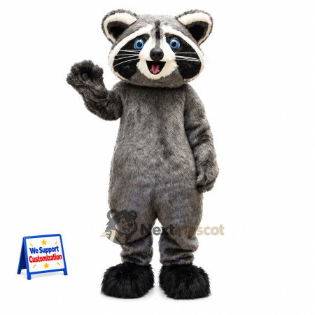 Raccoon Mascot Costume - Gray for Festivals Raccoon Mascot Costume - Gray for Festivals