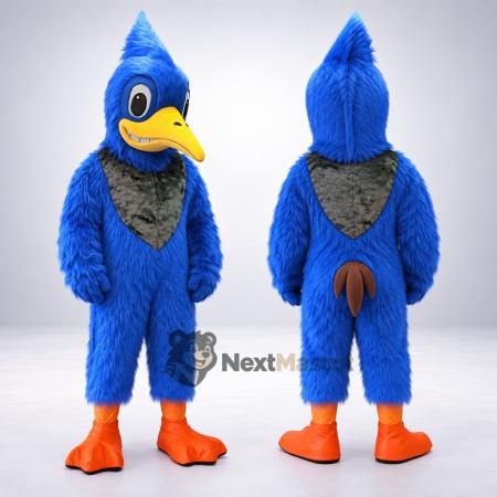 Bird Mascot Costume - Blue for Community Events Bird Mascot Costume - Blue for Community Events