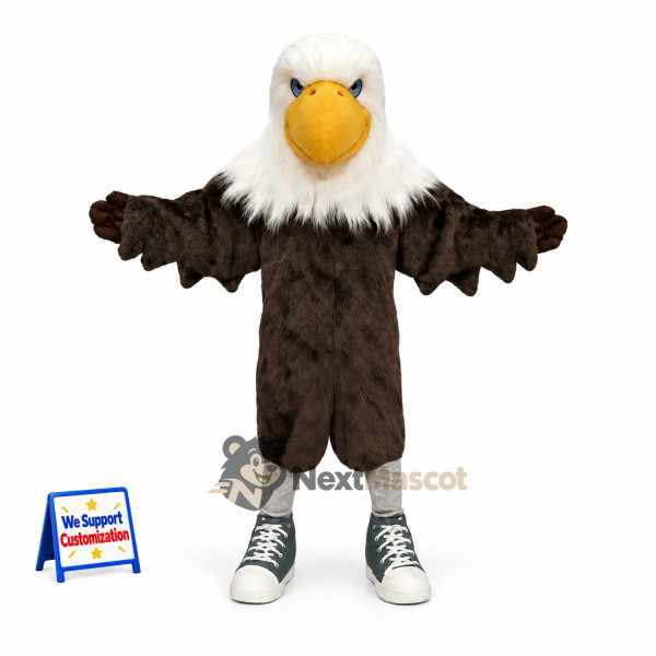 Bald Eagle Mascot Costume for Festivals