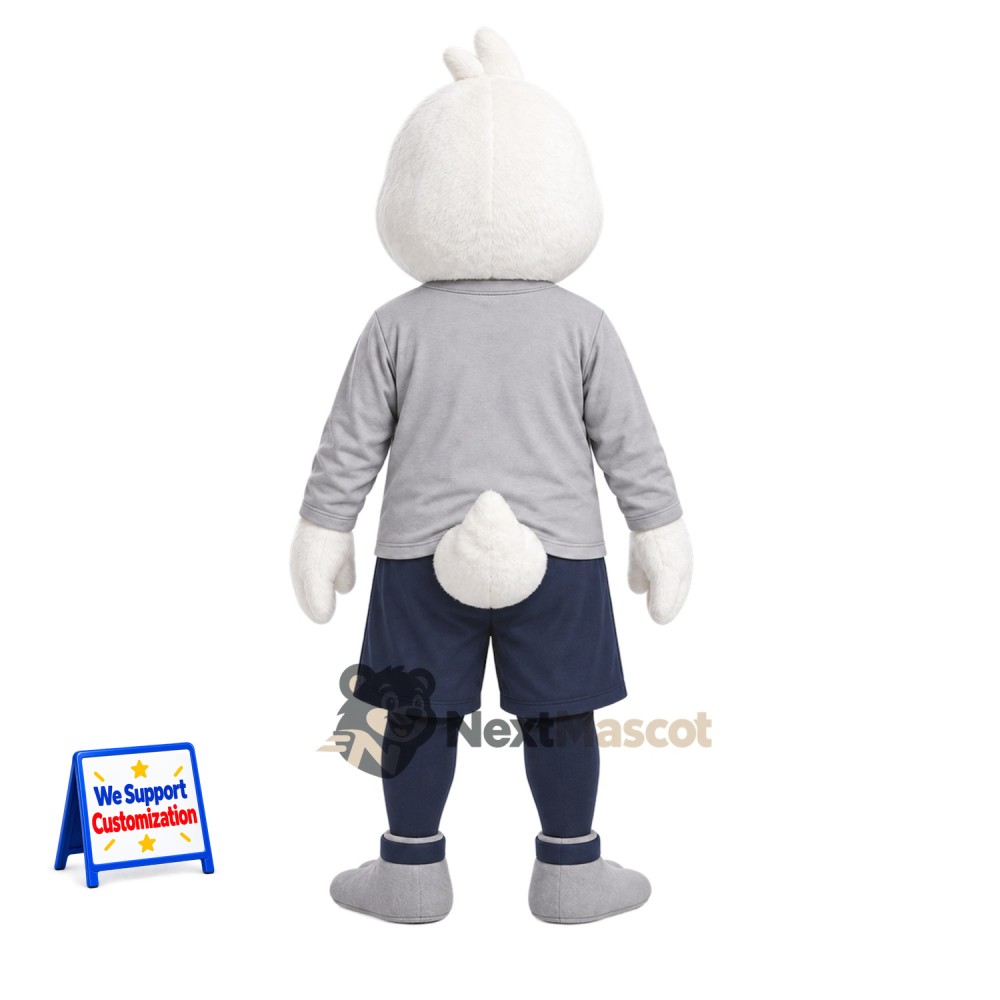 Duck Mascot Costume - Gray Shirt Duck Mascot Costume - Gray Shirt