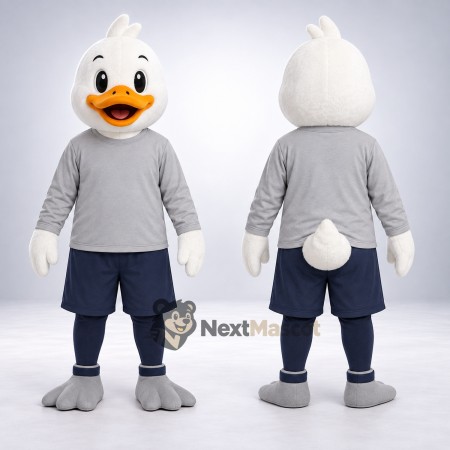 Duck Mascot Costume - Gray Shirt Duck Mascot Costume - Gray Shirt