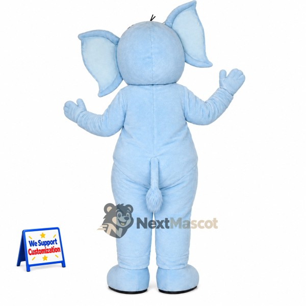 Elephant Mascot Costume - Blue Elephant Mascot Costume - Blue
