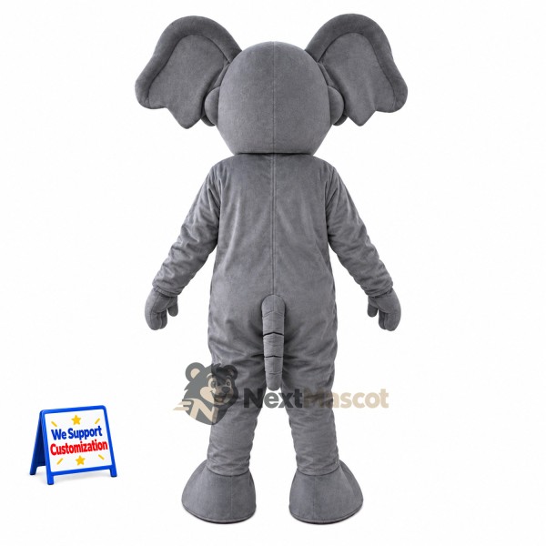Elephant Mascot Costume - Gray for Parades Elephant Mascot Costume - Gray for Parades