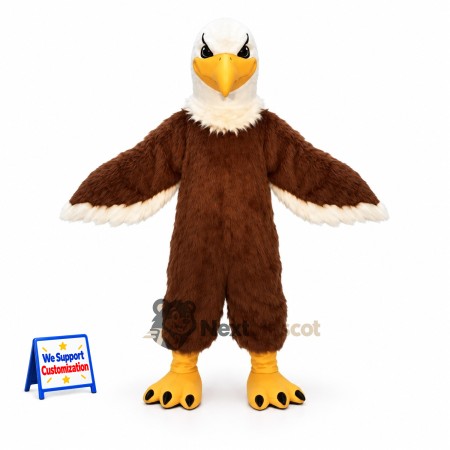 Eagle Mascot Costume - Brown for School Events Eagle Mascot Costume - Brown for School Events