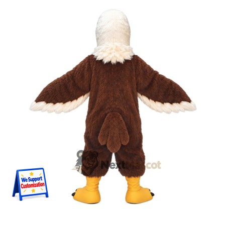Eagle Mascot Costume - Brown for School Events Eagle Mascot Costume - Brown for School Events