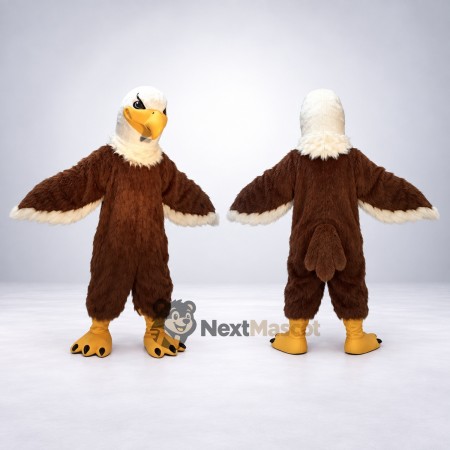 Eagle Mascot Costume - Brown for School Events Eagle Mascot Costume - Brown for School Events