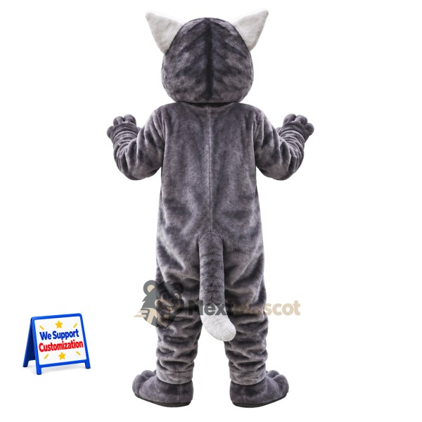 Cat Mascot Costume - Gray for Parades Cat Mascot Costume - Gray for Parades
