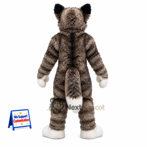 Husky Dog Mascot Costume - Gray Husky Dog Mascot Costume - Gray
