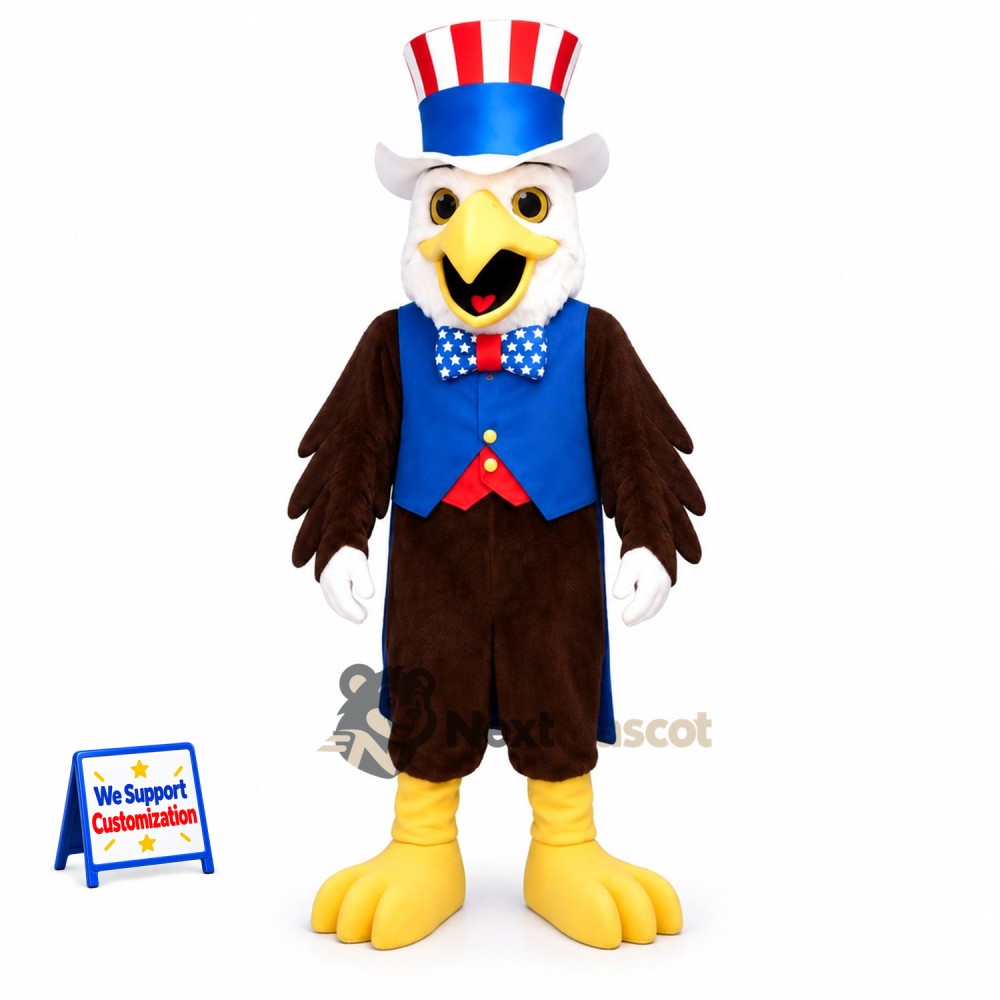 Eagle Mascot Costume - Patriotic