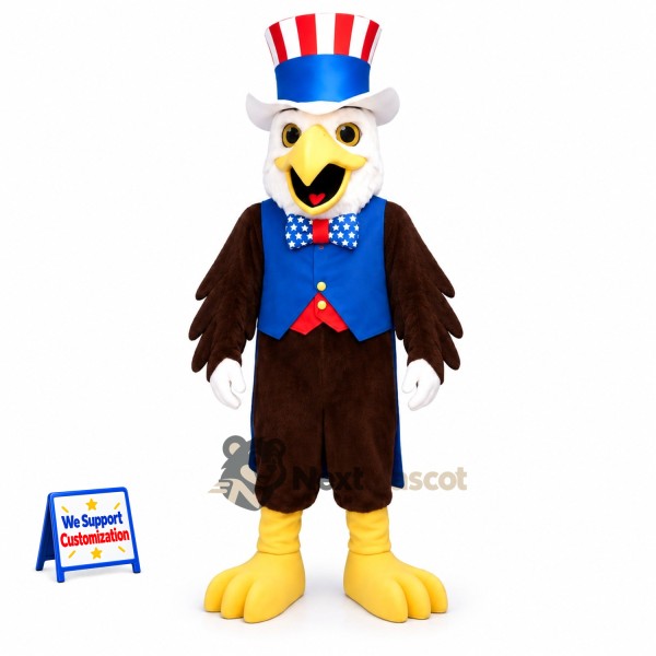 Eagle Mascot Costume - Patriotic