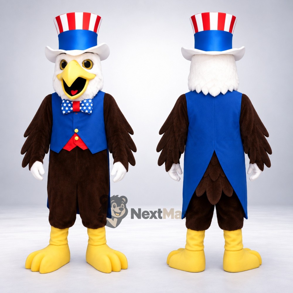 Eagle Mascot Costume - Patriotic