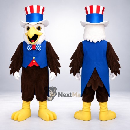 Eagle Mascot Costume - Patriotic