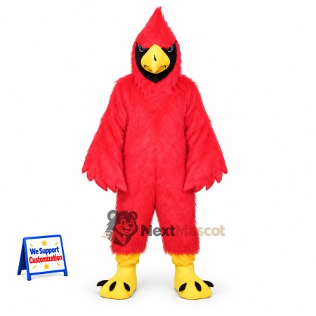 Cardinal Mascot Costume - Red for Parades Cardinal Mascot Costume - Red for Parades