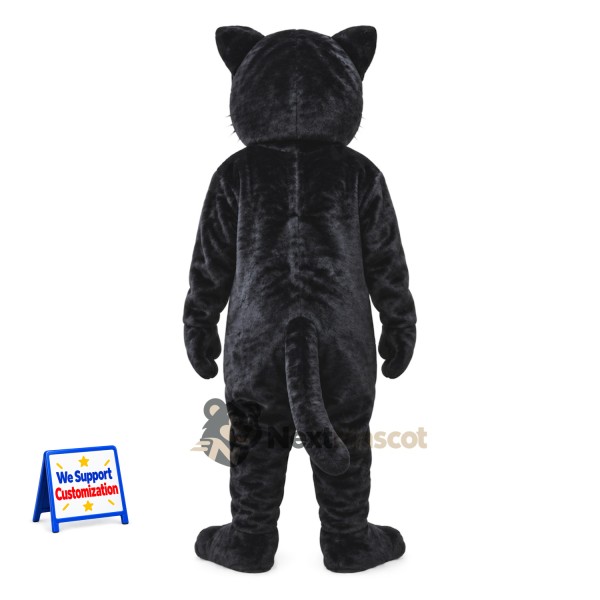 Panther Mascot Costume - Black for School Events Panther Mascot Costume - Black for School Events