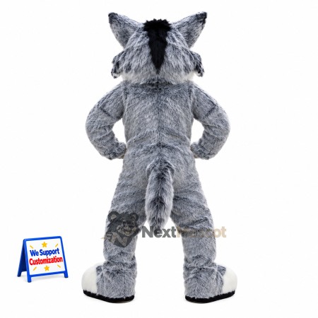 Wolf Mascot Costume - Gray for Pep Rallies Wolf Mascot Costume - Gray for Pep Rallies