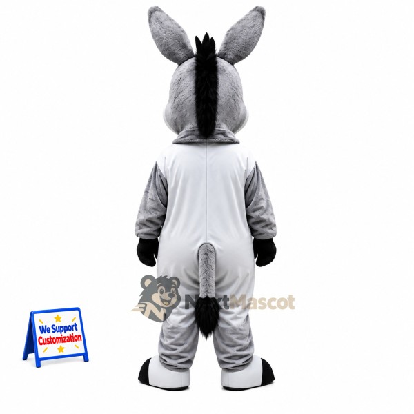 Donkey Mascot Costume - Gray for Parades Donkey Mascot Costume - Gray for Parades