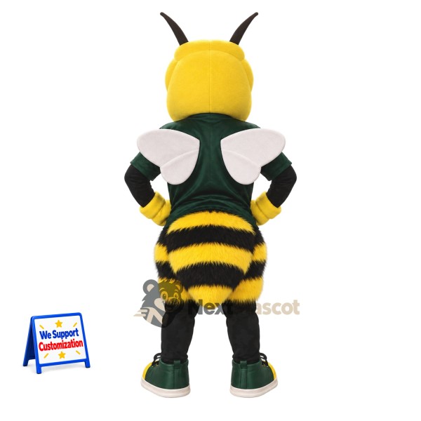 Wasp Mascot Costume - Green Shirt for Parades Wasp Mascot Costume - Green Shirt for Parades