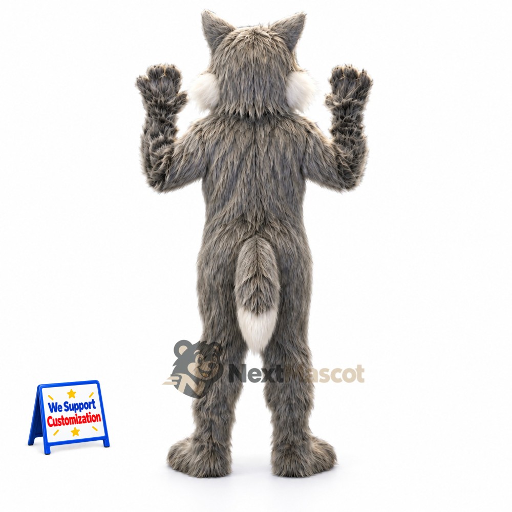 Wolf Mascot Costume - Gray for Team Events Wolf Mascot Costume - Gray for Team Events