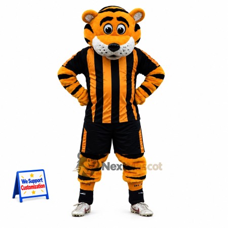 Tiger Mascot Costume - Striped Uniform Tiger Mascot Costume - Striped Uniform