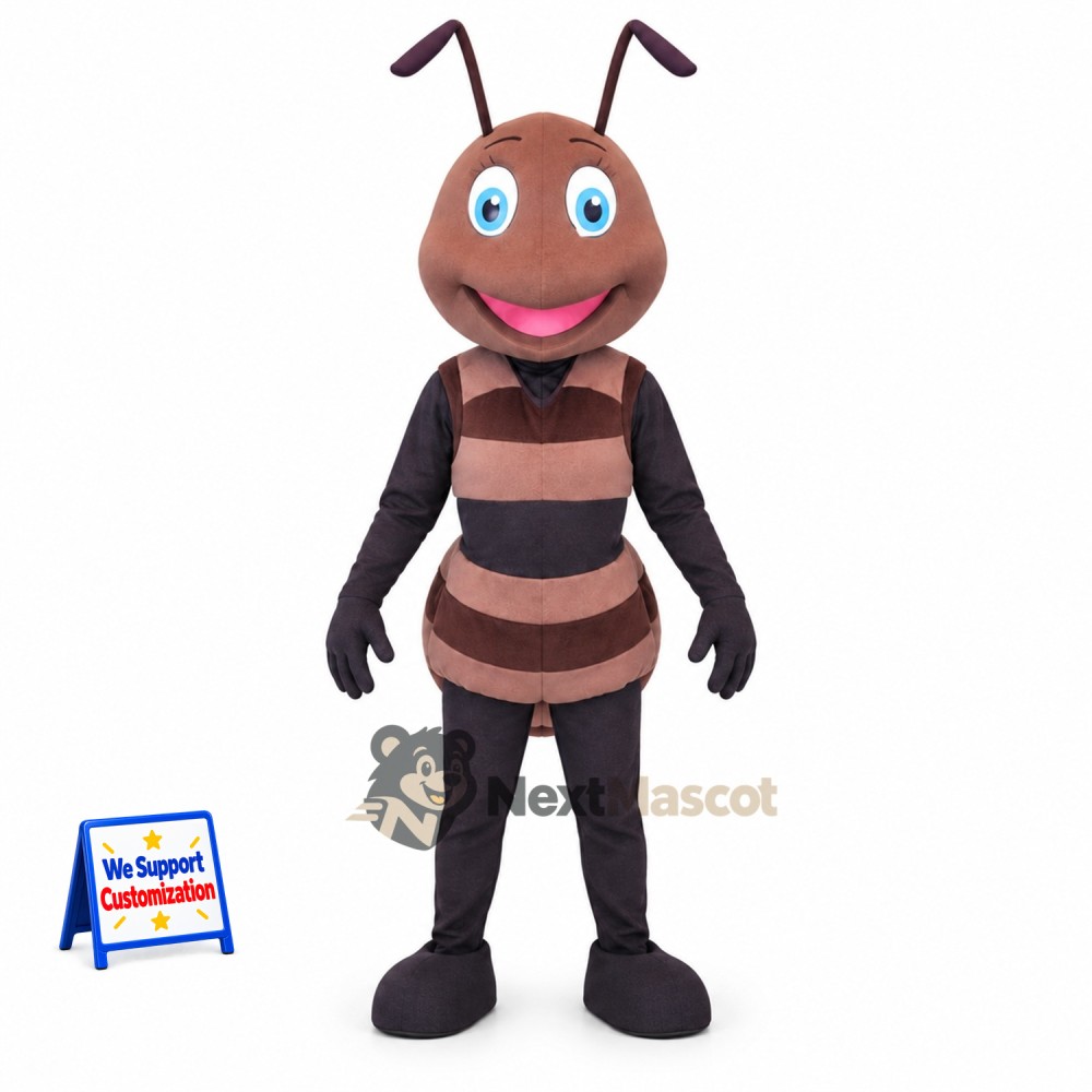 Ant Mascot Costume - Brown