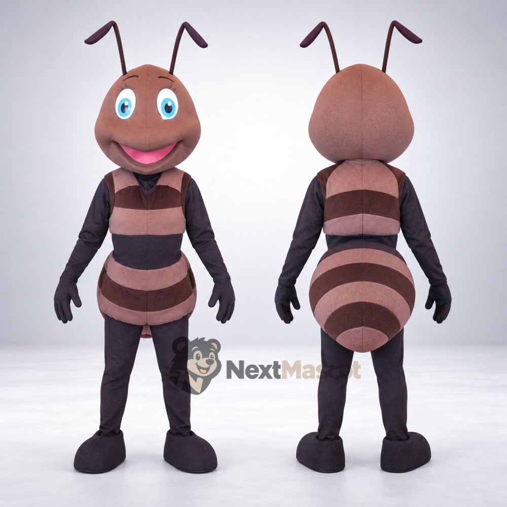 Ant Mascot Costume - Brown