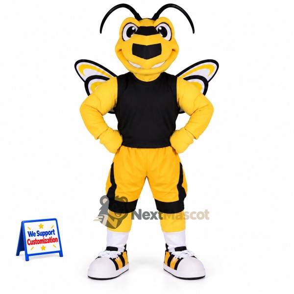 Bee Mascot Costume - Muscular