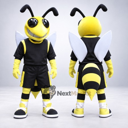 Bee Mascot Costume - Black Uniform Bee Mascot Costume - Black Uniform