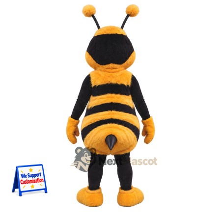 Bee Mascot Costume - Orange and Black Bee Mascot Costume - Orange and Black