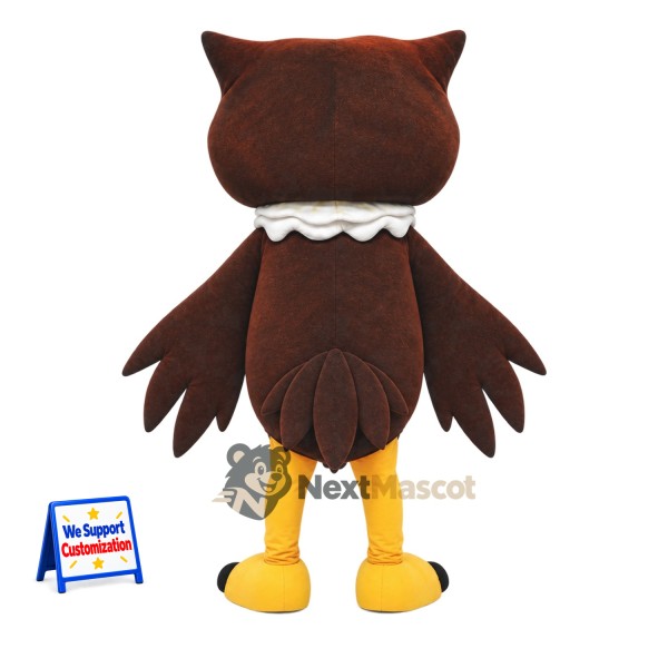 Owl Mascot Costume - Brown for Parades Owl Mascot Costume - Brown for Parades
