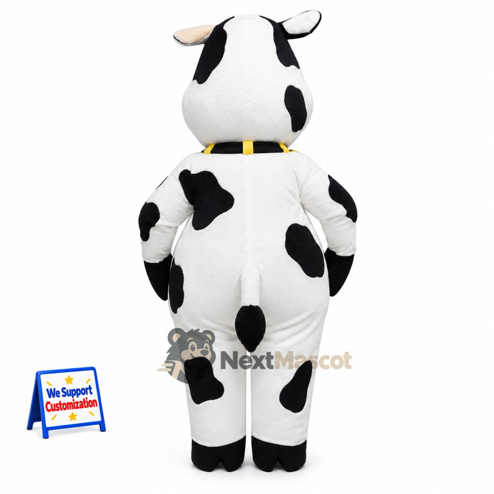 Cow Mascot Costume - Spotted for Birthday Parties Cow Mascot Costume - Spotted for Birthday Parties