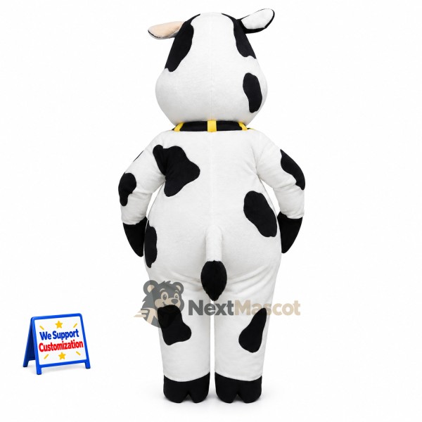 Cow Mascot Costume - Spotted for Birthday Parties Cow Mascot Costume - Spotted for Birthday Parties