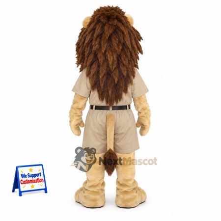 Lion Mascot Costume - Safari Outfit Lion Mascot Costume - Safari Outfit
