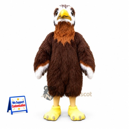 Eagle Mascot Costume - Brown for Community Events Eagle Mascot Costume - Brown for Community Events
