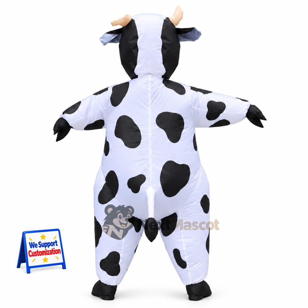 Cow Mascot Costume - Inflatable Cow Mascot Costume - Inflatable