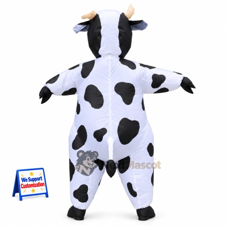 Cow Mascot Costume - Inflatable Cow Mascot Costume - Inflatable