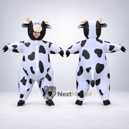 Cow Mascot Costume - Inflatable Cow Mascot Costume - Inflatable
