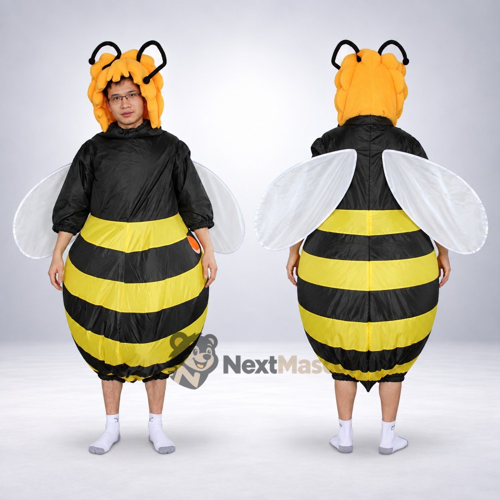 Bee Mascot Costume - Inflatable Bee Mascot Costume - Inflatable