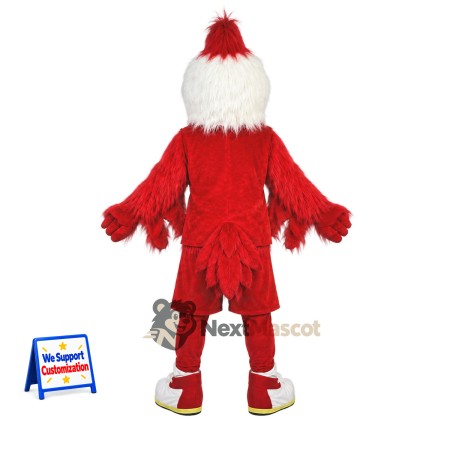 Rooster Mascot Costume - Red for School Events Rooster Mascot Costume - Red for School Events