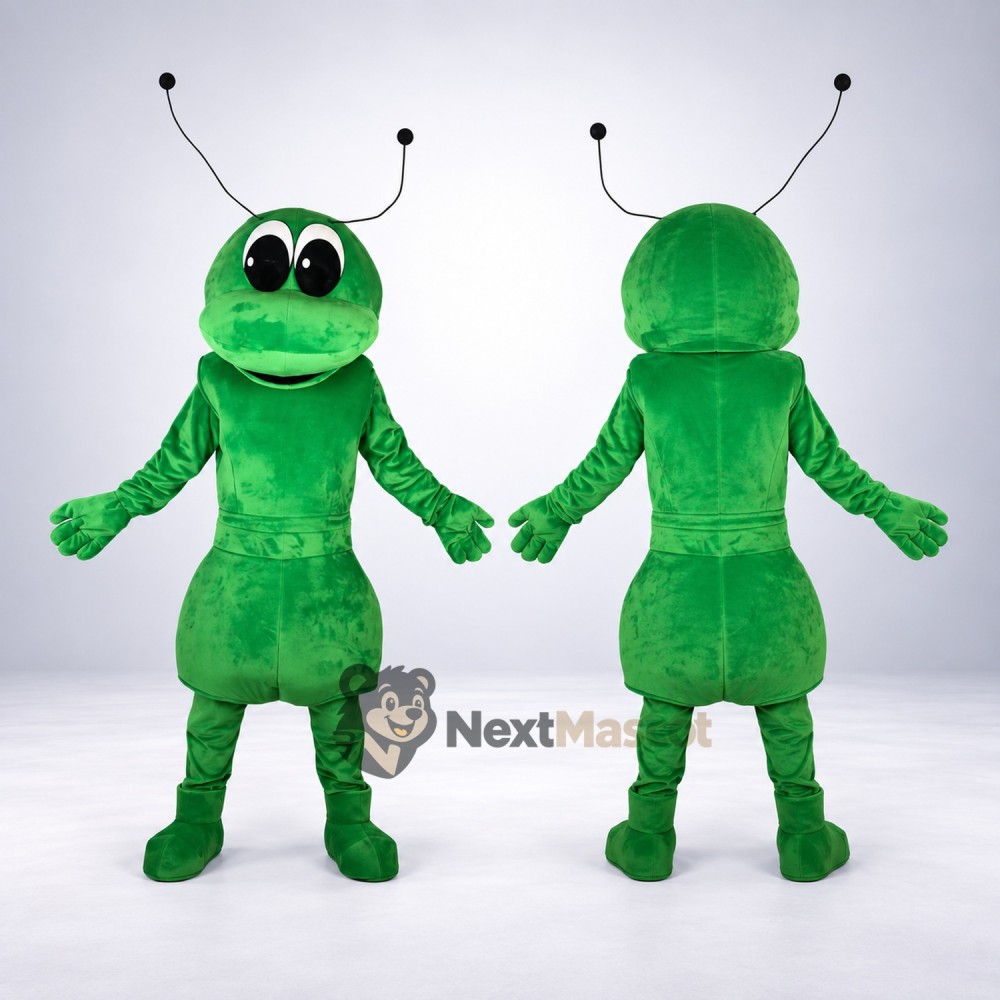 Grasshopper Mascot Costume - Green for Community Events Grasshopper Mascot Costume - Green for Community Events