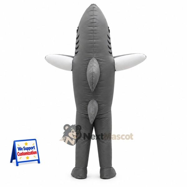 Shark Mascot Costume - Gray for Marine Education Shark Mascot Costume - Gray for Marine Education