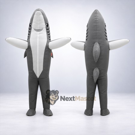Shark Mascot Costume - Gray for Marine Education Shark Mascot Costume - Gray for Marine Education