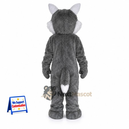 Wolf Mascot Costume - Gray for Fundraisers Wolf Mascot Costume - Gray for Fundraisers