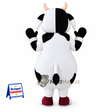 Cow Mascot Costume - Spotted for Sports Days Cow Mascot Costume - Spotted for Sports Days