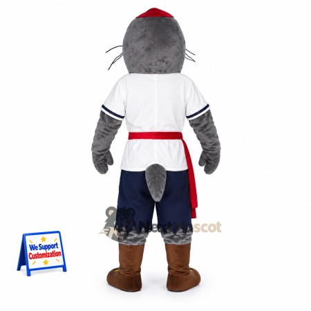 Seal Mascot Costume - Pirate Style Seal Mascot Costume - Pirate Style