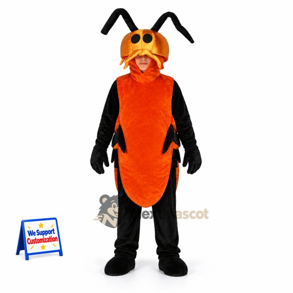 Ant Mascot Costume - Orange for Parades